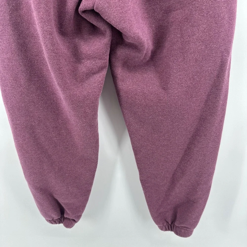 Patagonia Sweatpants Mens Med Purple Heathered Joggers Fitz Roy Icon Uprisal